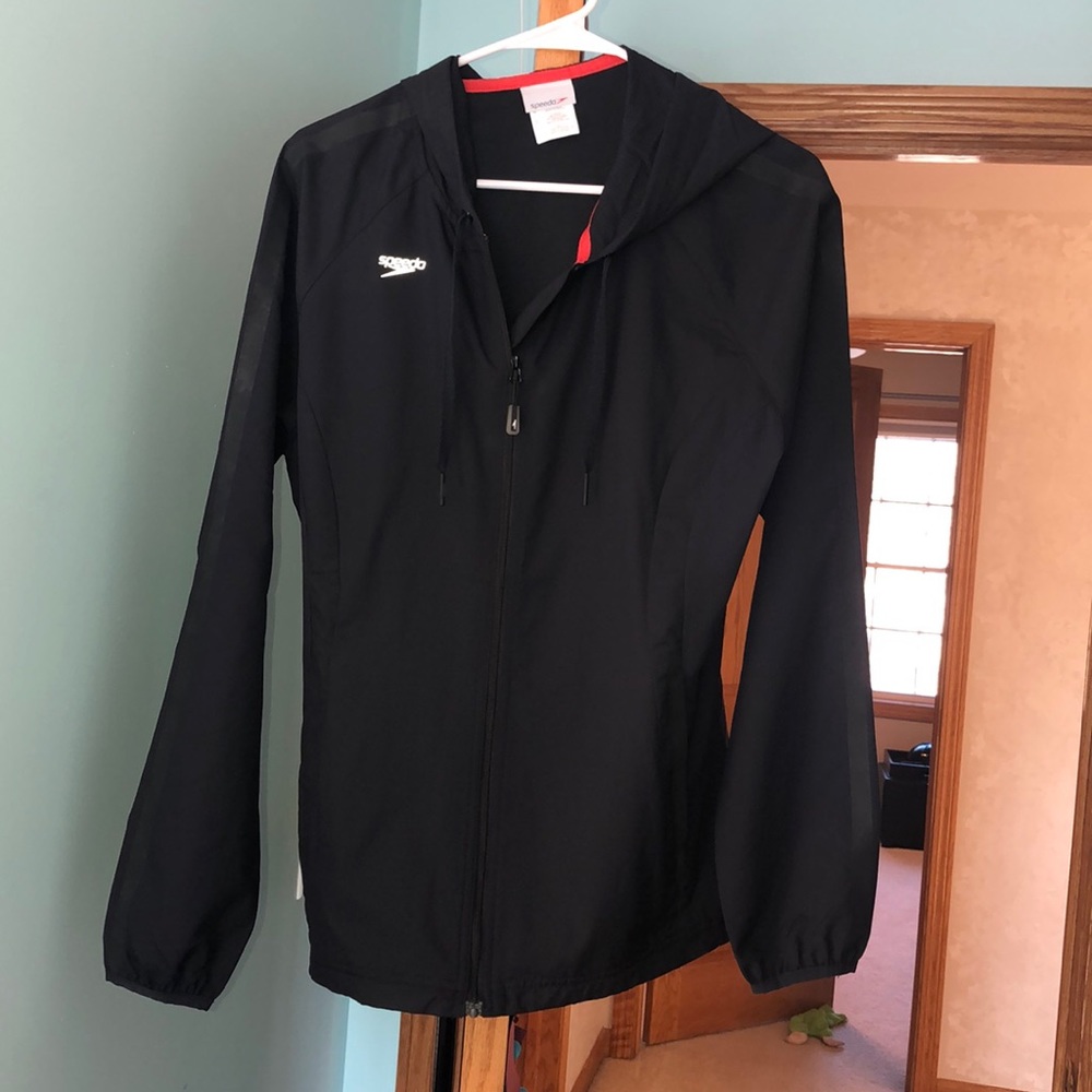 Black Speedo Athletic Jacket